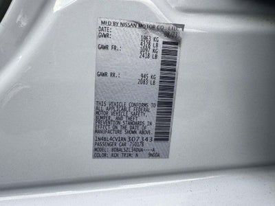 2024 Nissan Altima SR FWD