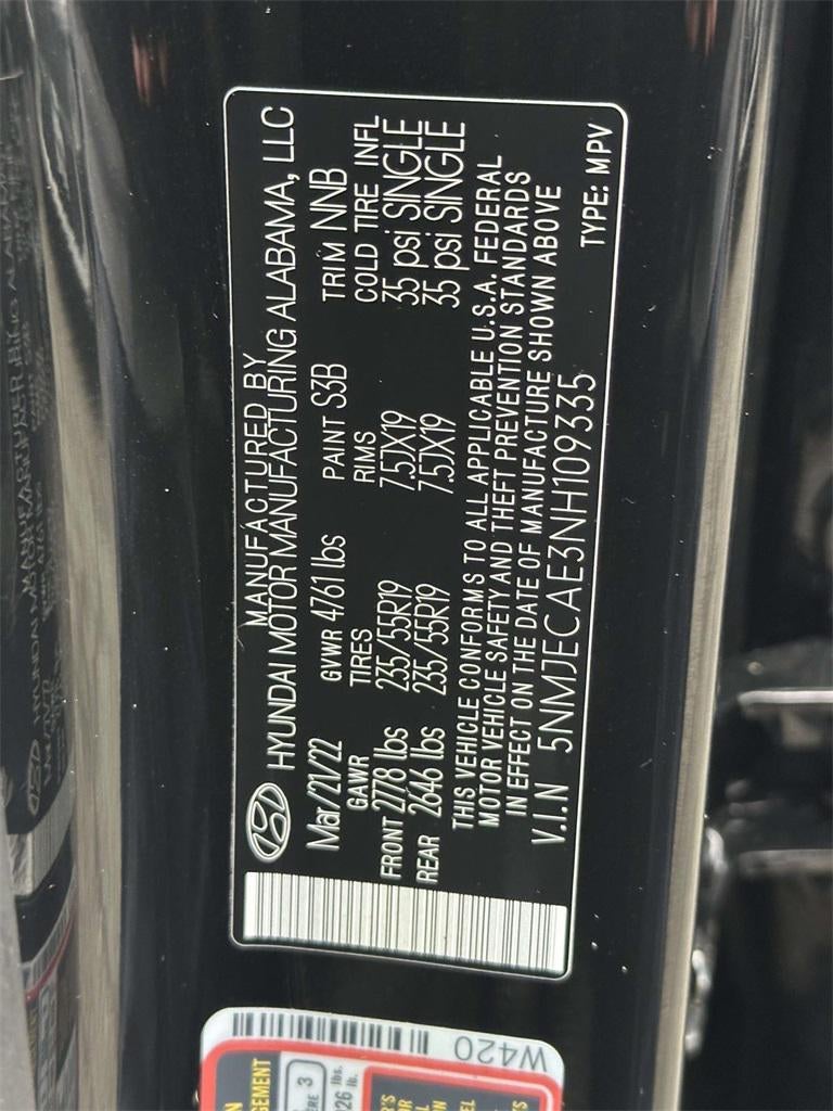 2022 Hyundai Tucson Limited