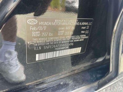 2017 Hyundai Sonata SE