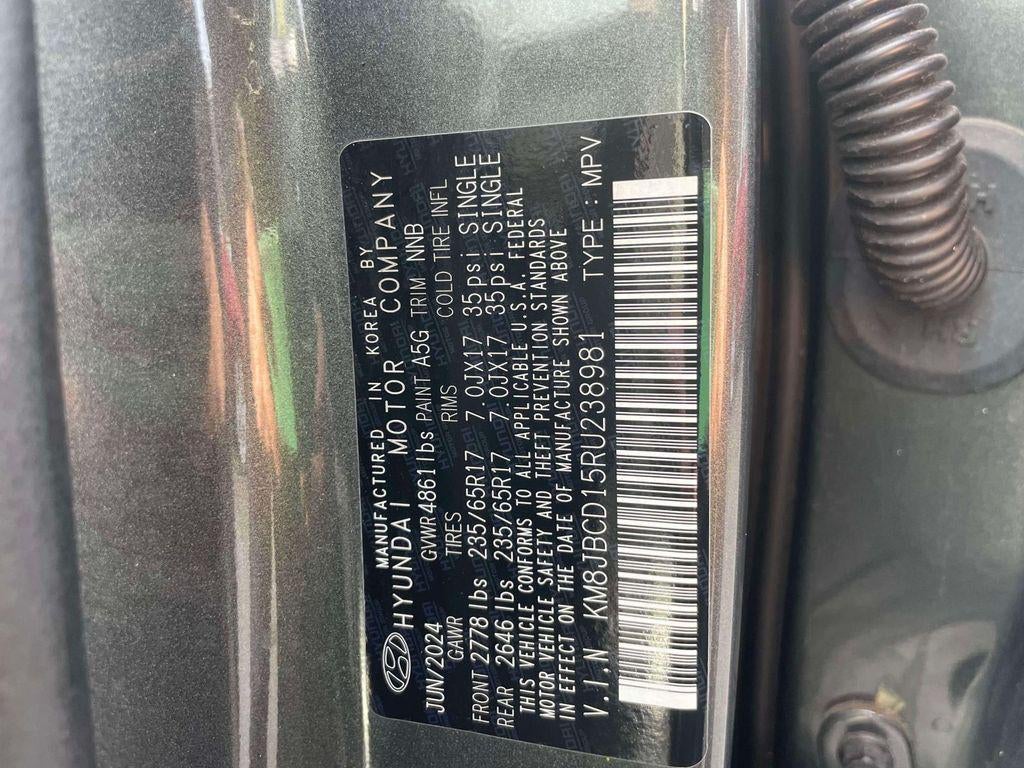 2024 Hyundai Tucson Hybrid Blue