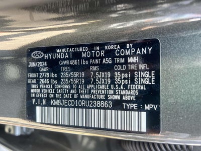 2024 Hyundai Tucson Hybrid Limited