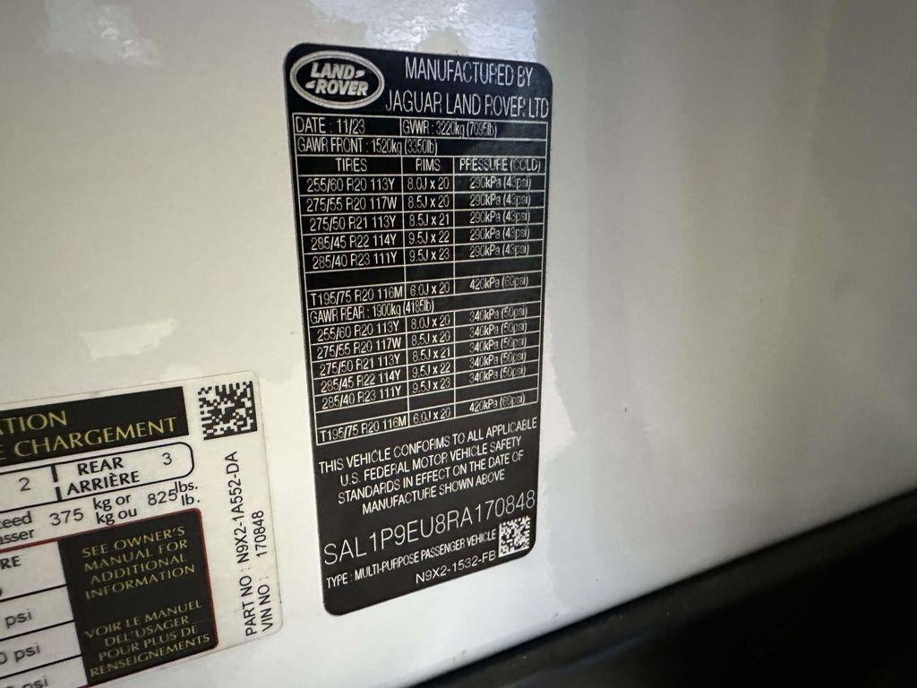 2024 Land Rover Range Rover Sport SE