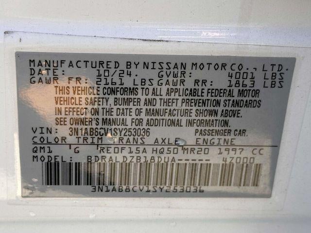 2025 Nissan Sentra SV