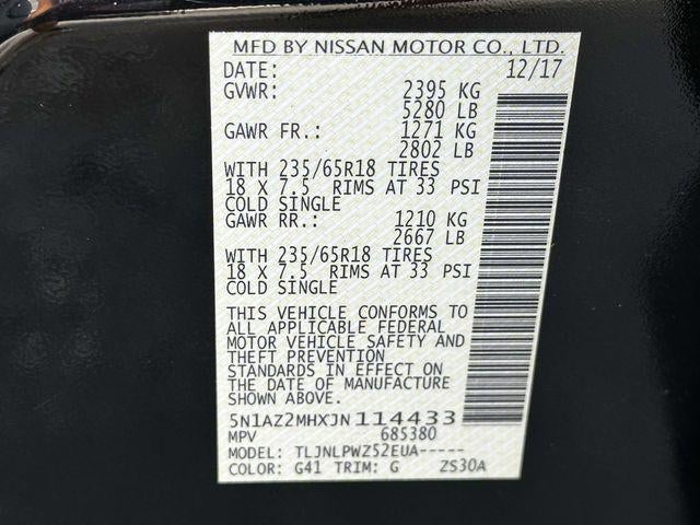 2018 Nissan Murano S