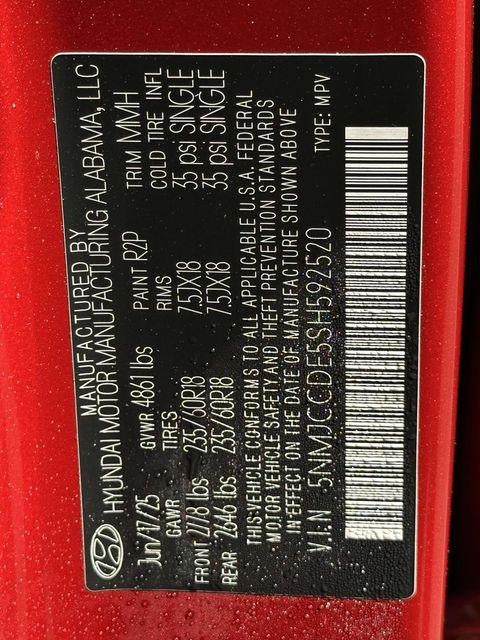 2025 Hyundai Tucson SEL Convenience