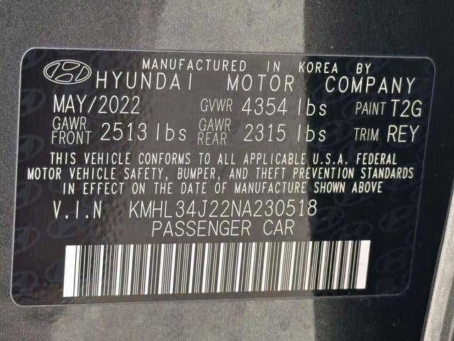 2022 Hyundai Sonata Limited