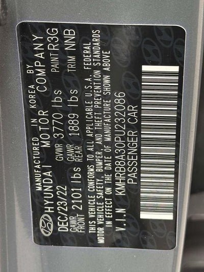 2023 Hyundai Venue SE