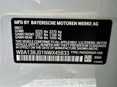 2022 BMW 530 530i xDrive