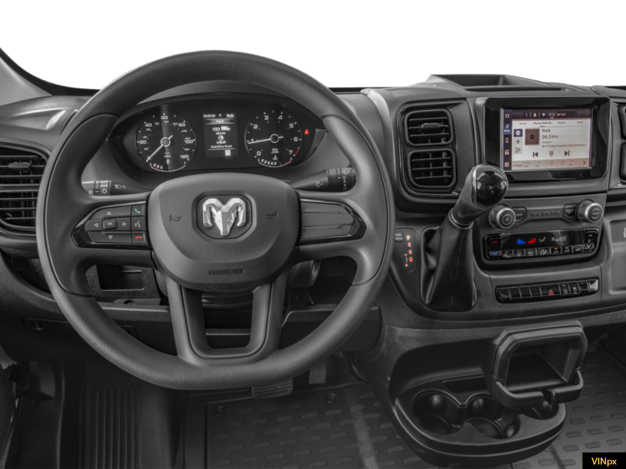 2025 RAM ProMaster 2500 Cargo Van Tradesman Low Roof 136' WB w/Pass Seat