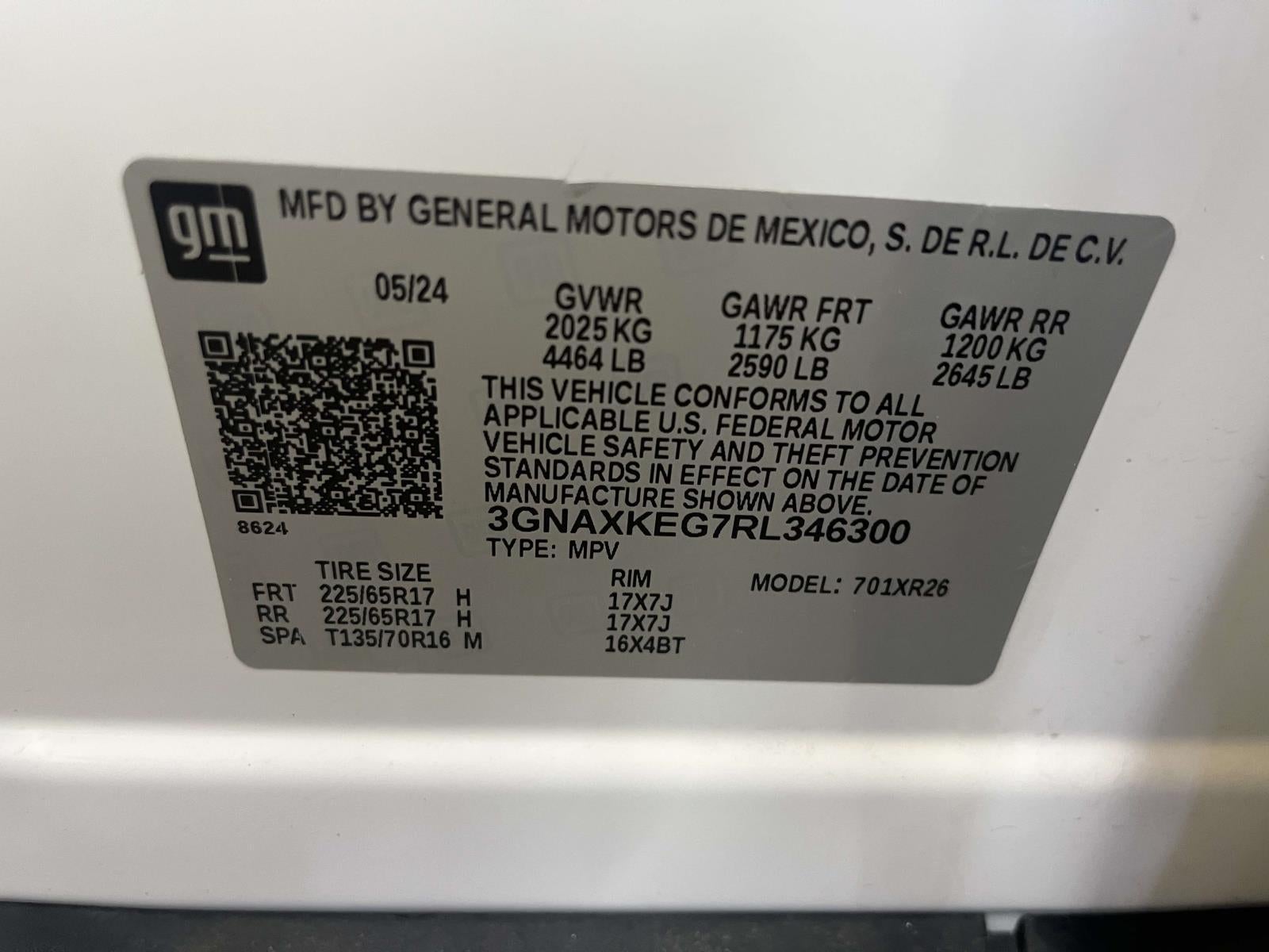 2024 Chevrolet Equinox FWD LT