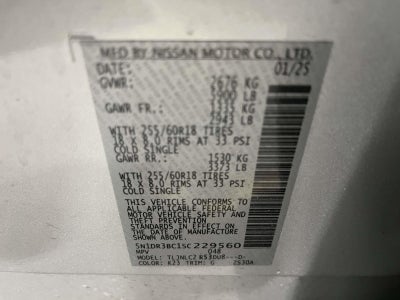 2025 Nissan Pathfinder SV 4WD