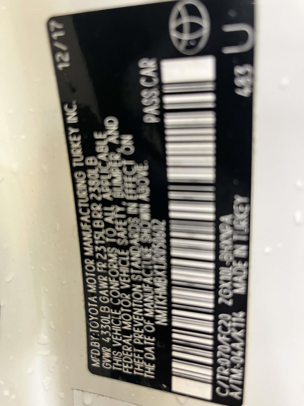 2018 Toyota C-HR XLE Premium