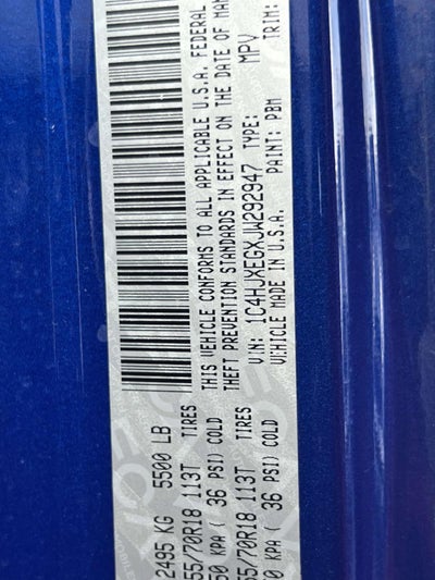 2018 Jeep Wrangler Unlimited Sahara 4x4