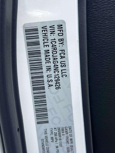 2022 Dodge Durango SXT AWD