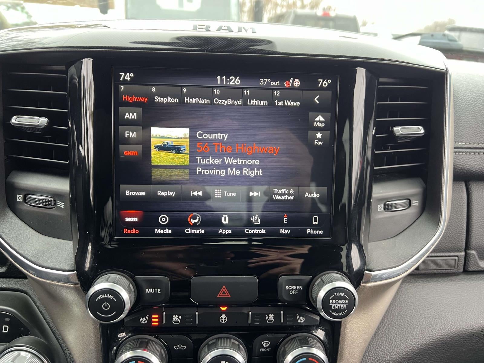 2019 RAM 1500 Laramie Crew Cab 4x4 5'7' Box