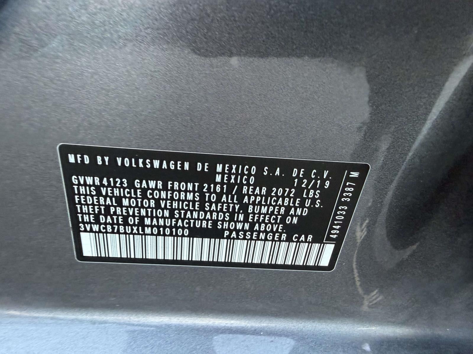 2020 Volkswagen Jetta 1.4T S