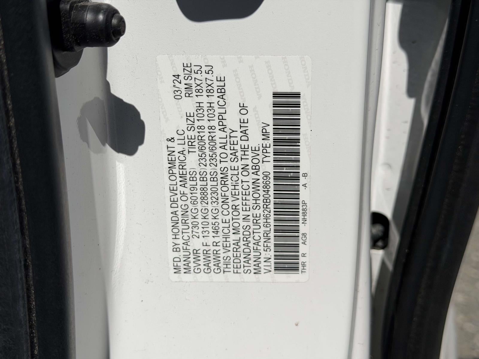 2024 Honda Odyssey EX-L