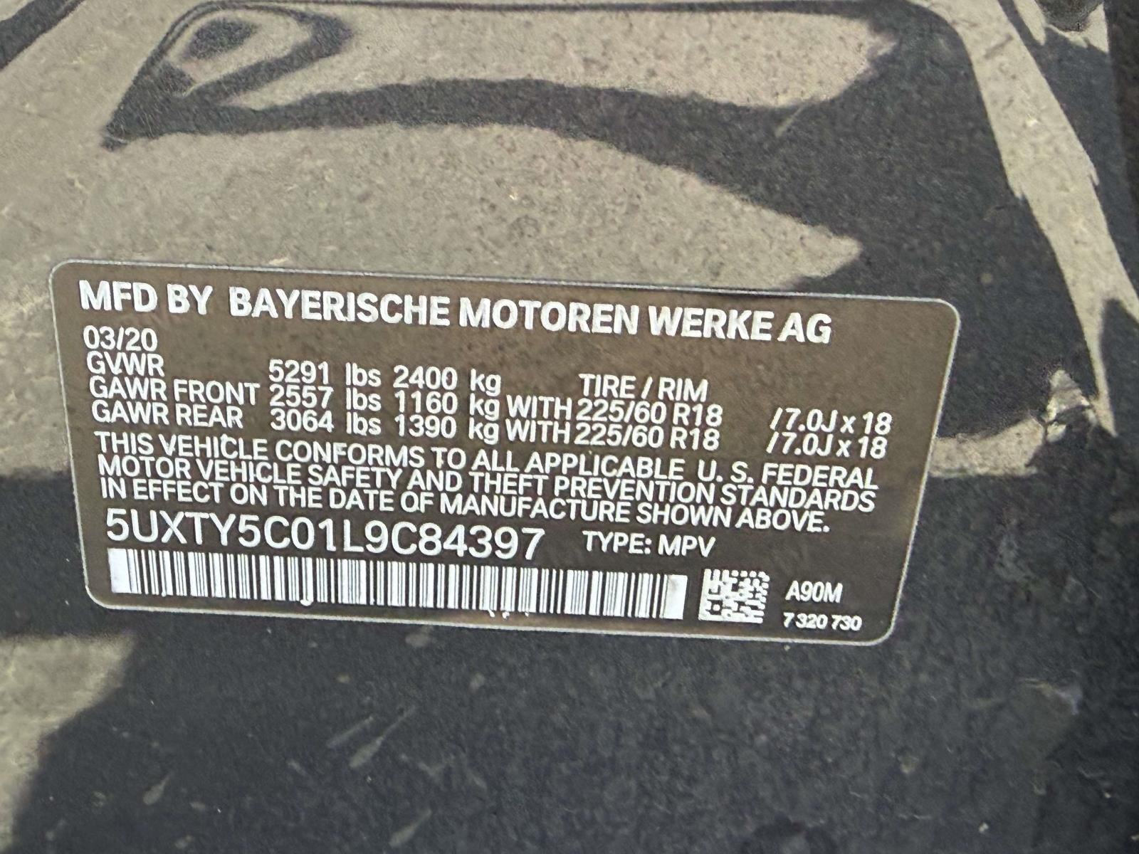 2020 BMW X3 xDrive30i