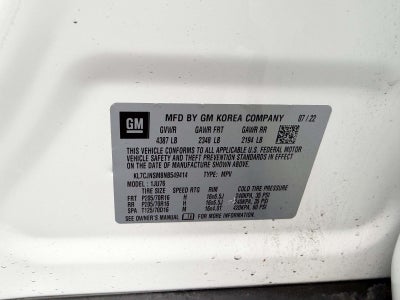 2022 Chevrolet Trax AWD LS