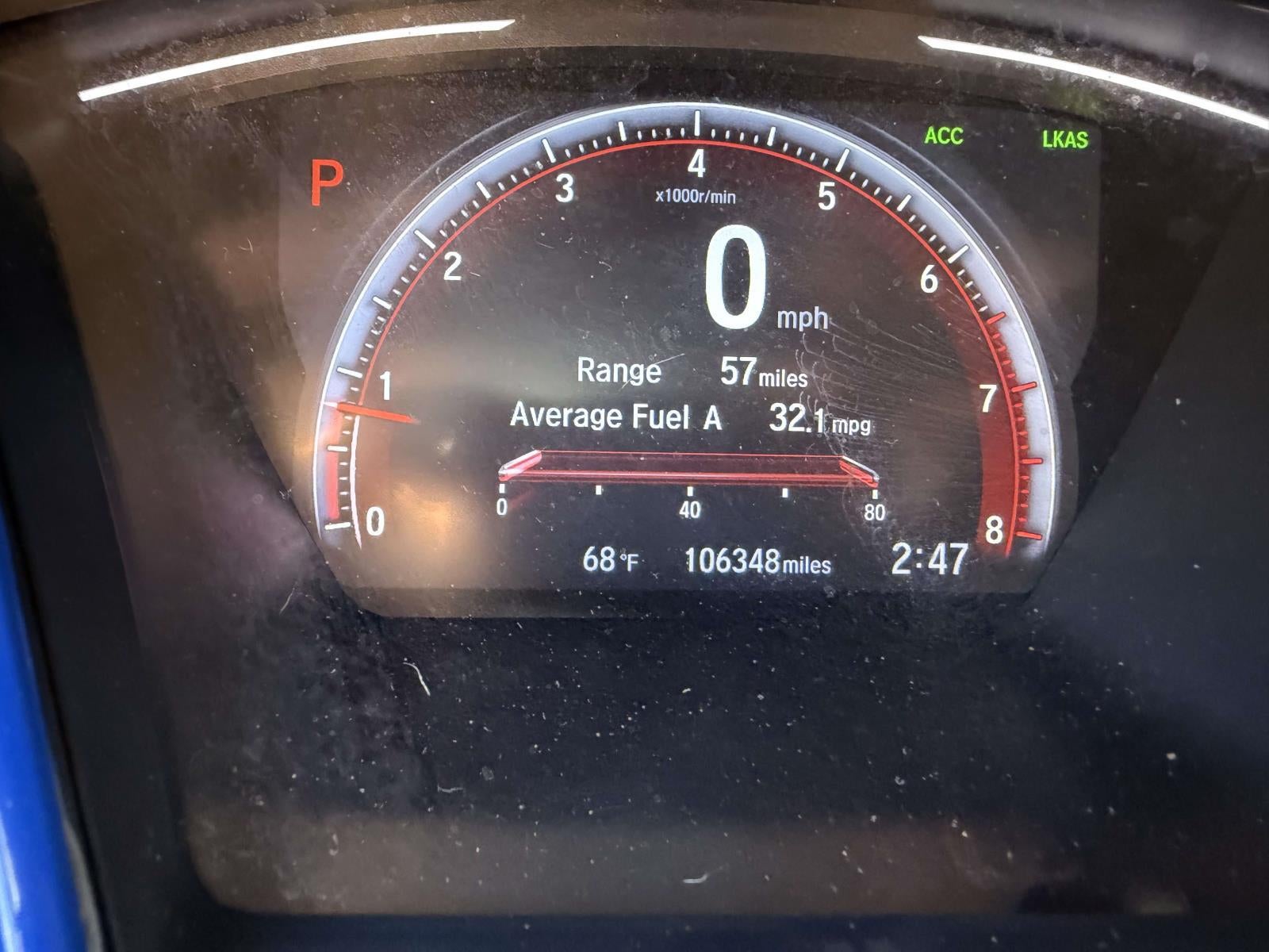 2020 Honda Civic Hatchback Sport