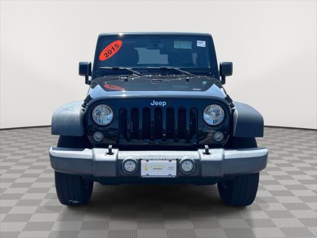 Used 2015 Jeep Wrangler Unlimited Sport with VIN 1C4BJWDG8FL742203 for sale in Hicksville, NY
