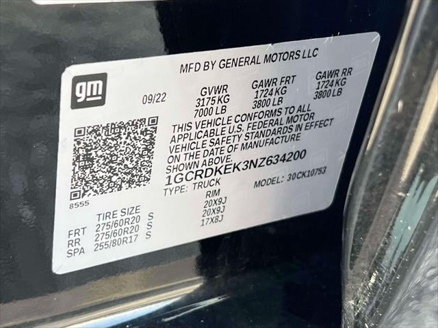 2022 Chevrolet Silverado 1500 LT (2FL)