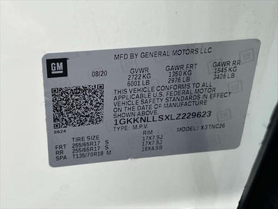 2020 GMC Acadia AT4