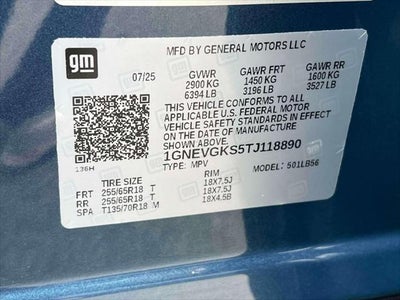 2026 Chevrolet Traverse LT