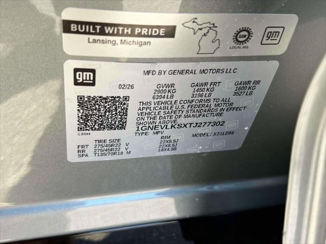 2026 Chevrolet Traverse RS