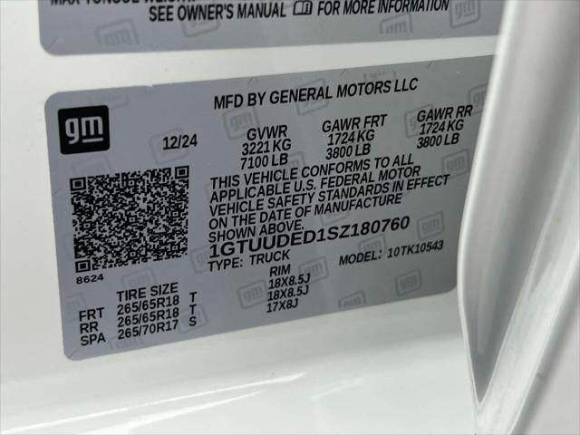 2025 GMC Sierra 1500 SLT