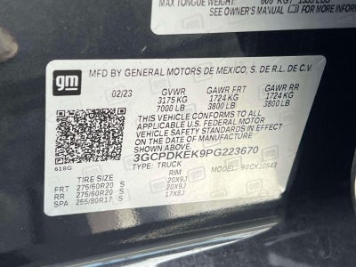 2023 Chevrolet Silverado 1500 LT