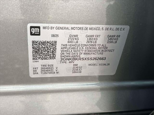 2025 Chevrolet Blazer RS