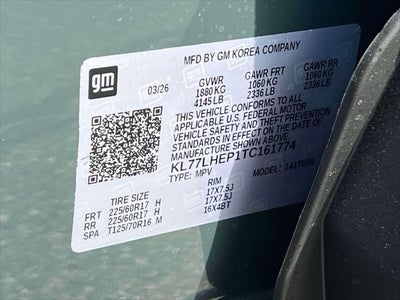2026 Chevrolet Trax LT