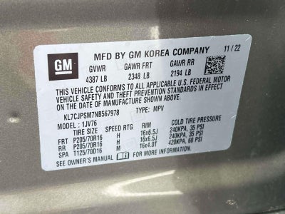 2022 Chevrolet Trax LT