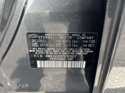 2023 Hyundai Sonata SEL