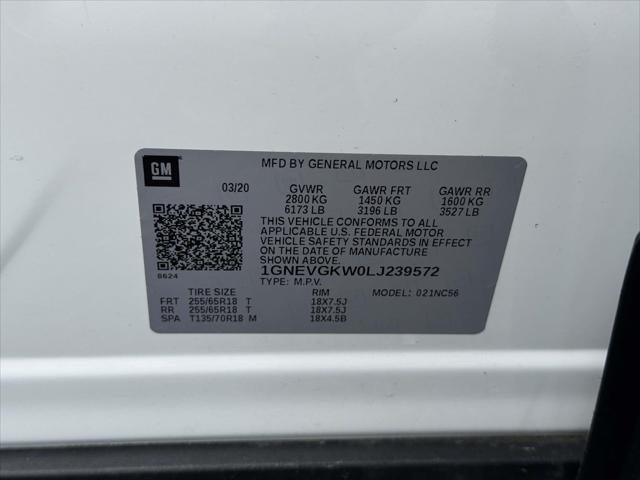 2020 Chevrolet Traverse LT Cloth