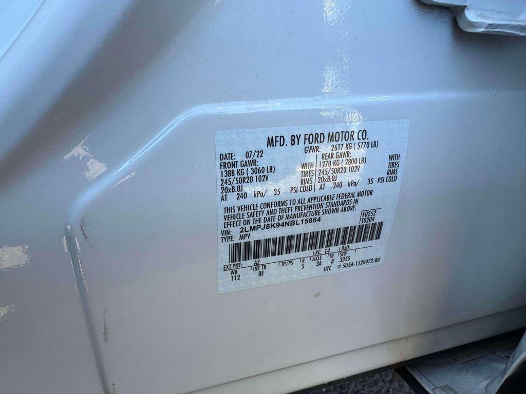 2022 Lincoln Nautilus Reserve