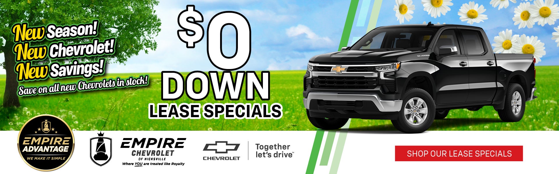 $0 Down Lease Specials