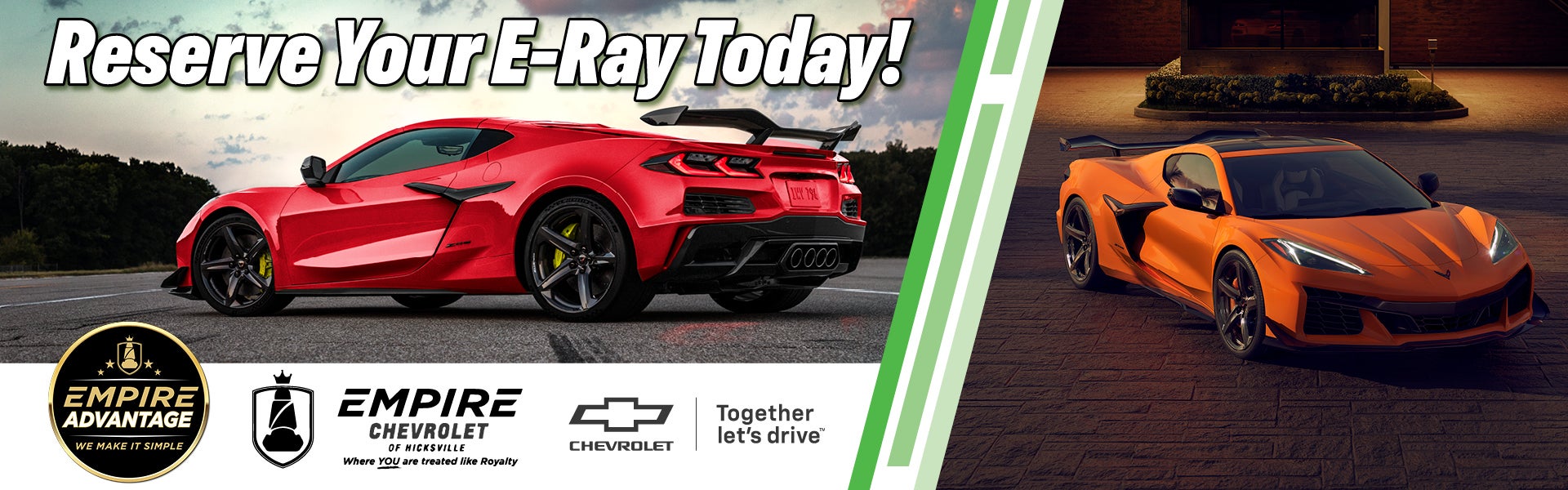 Reserve Your E-Ray Today