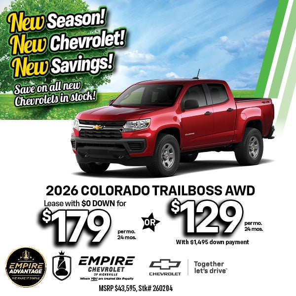 2026 Chevrolet Colorado Trailboss AWD