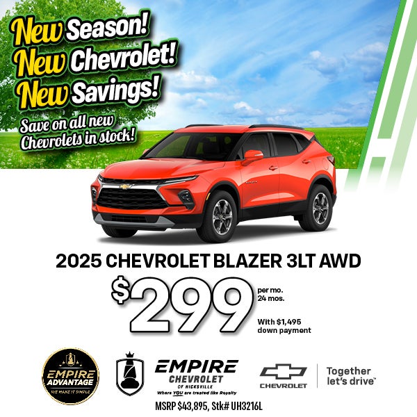 2025 Chevrolet Blazer 3LT AWD