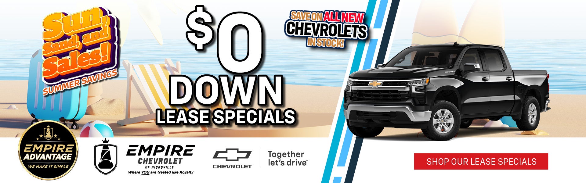 $0 Down Lease Specials