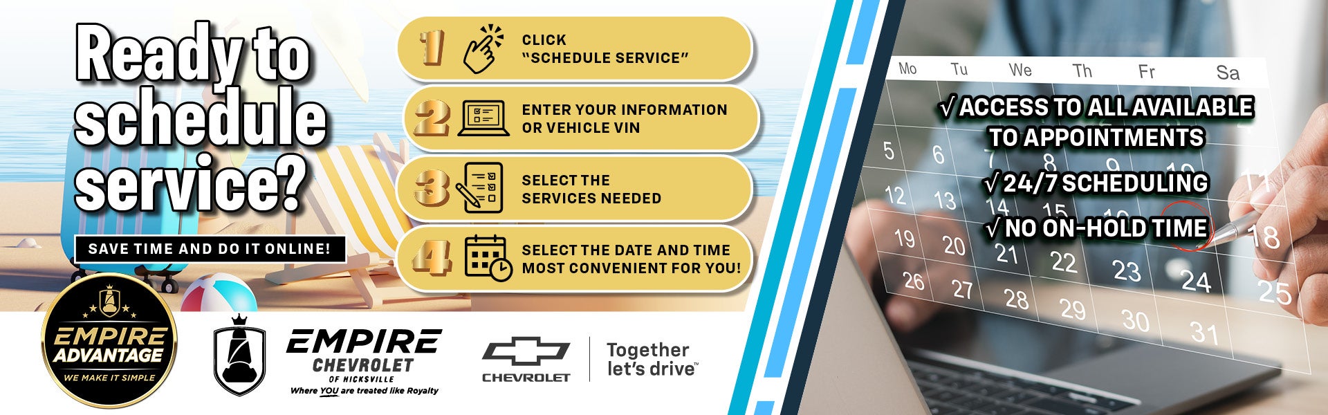 Ready to schedule service
