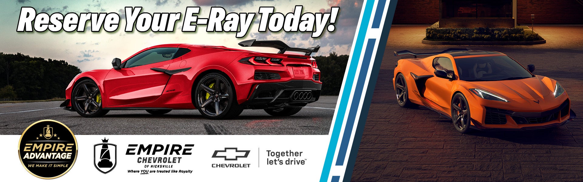 Reserve Your E-Ray Today