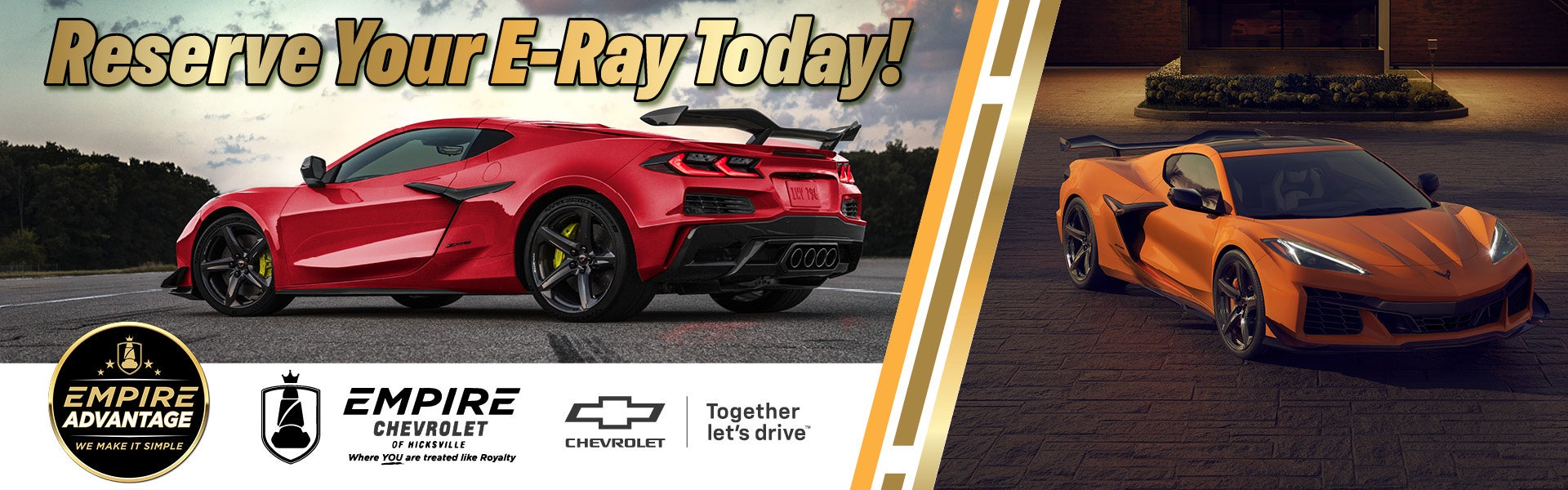 Reserve Your E-Ray Today