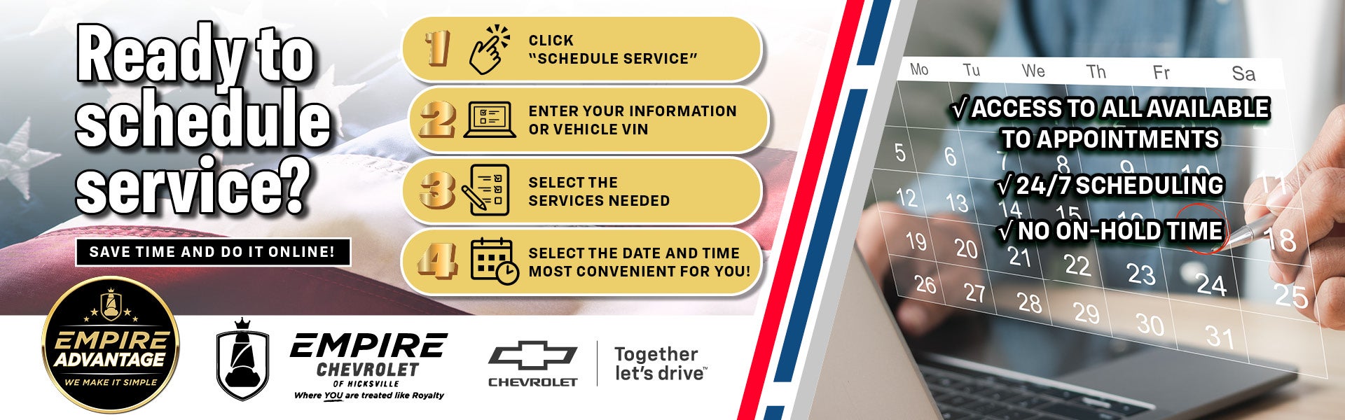 Ready to schedule service