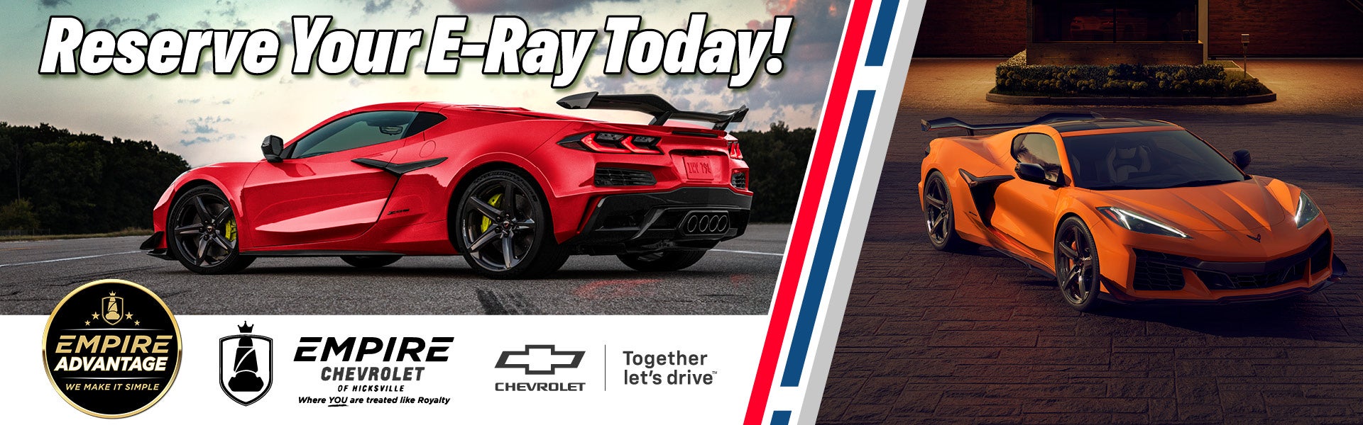 Reserve Your E-Ray Today