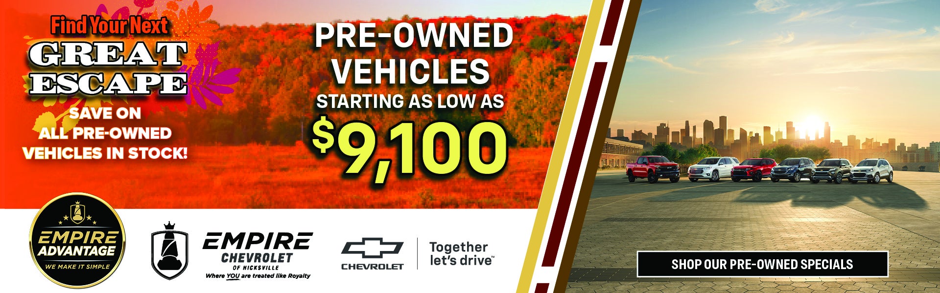 Pre-Owned Vehicles