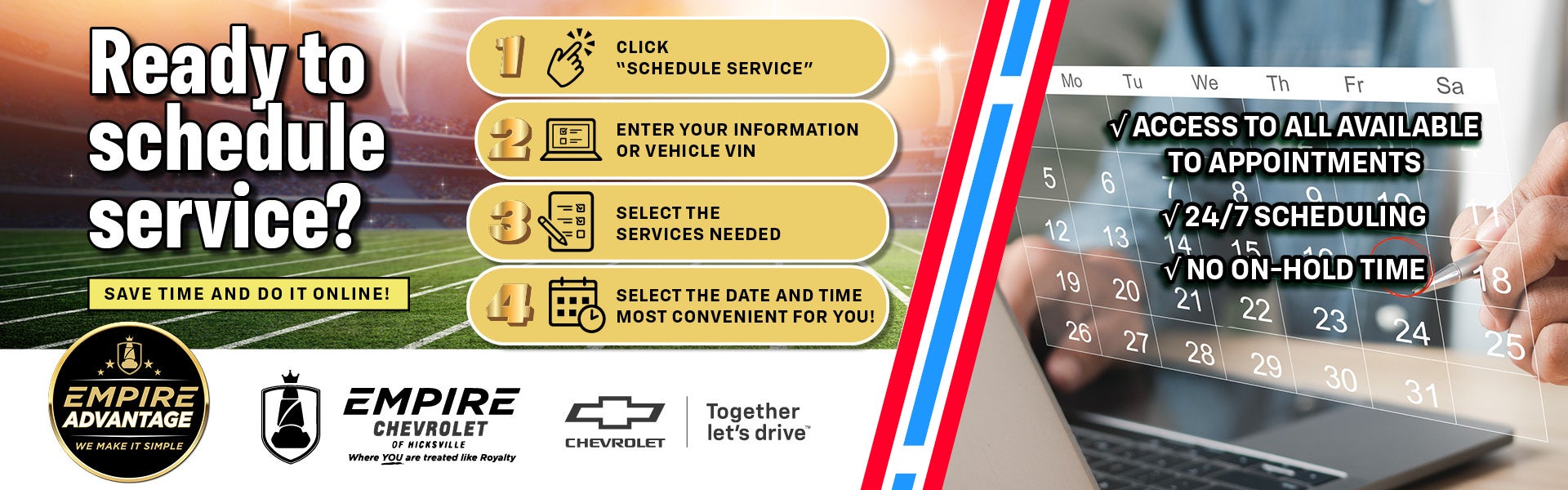 Ready to schedule service