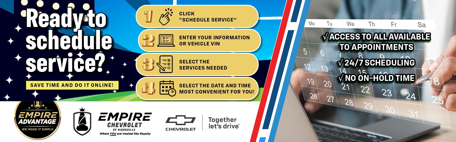 Ready to schedule service